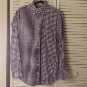 Peter Millar crown ease plaid shirt